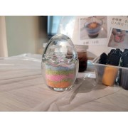 彩蛋繽紛燭光手作蠟燭杯