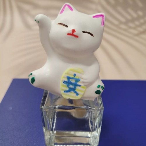 招財喵趣手工蠟燭
